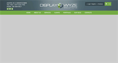 Desktop Screenshot of displaywyze.com